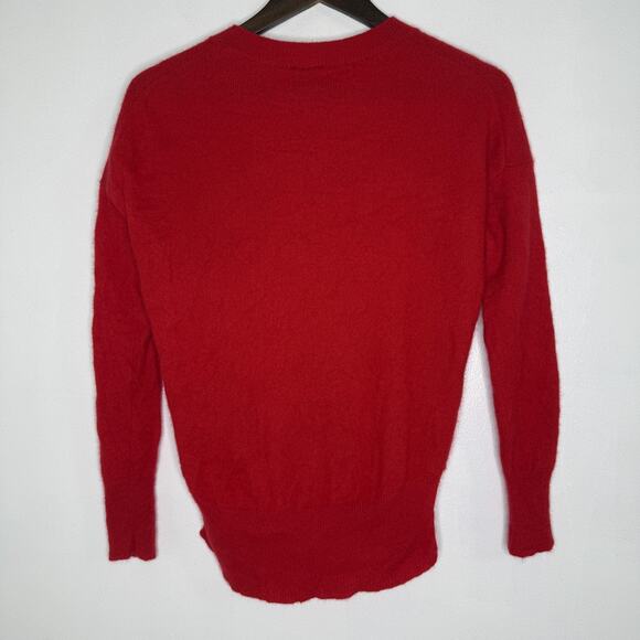 Magaschoni Sweater Womens Medium Crewneck Pullover Cashmere Classic Soft - Picture 5 of 7